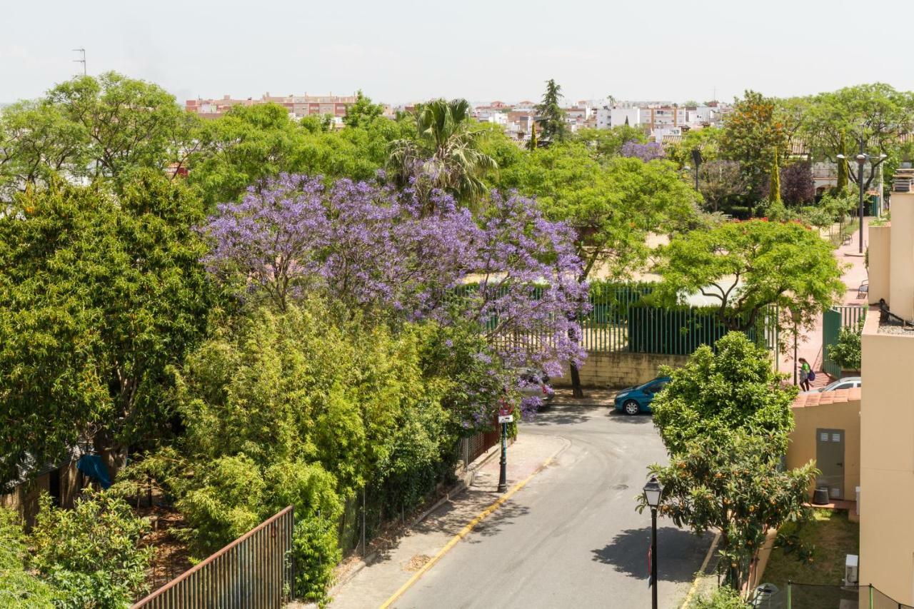 Apartamento Ático con piscina, gran terraza, AC, 2 hab Mairena del Aljarafe Exterior foto